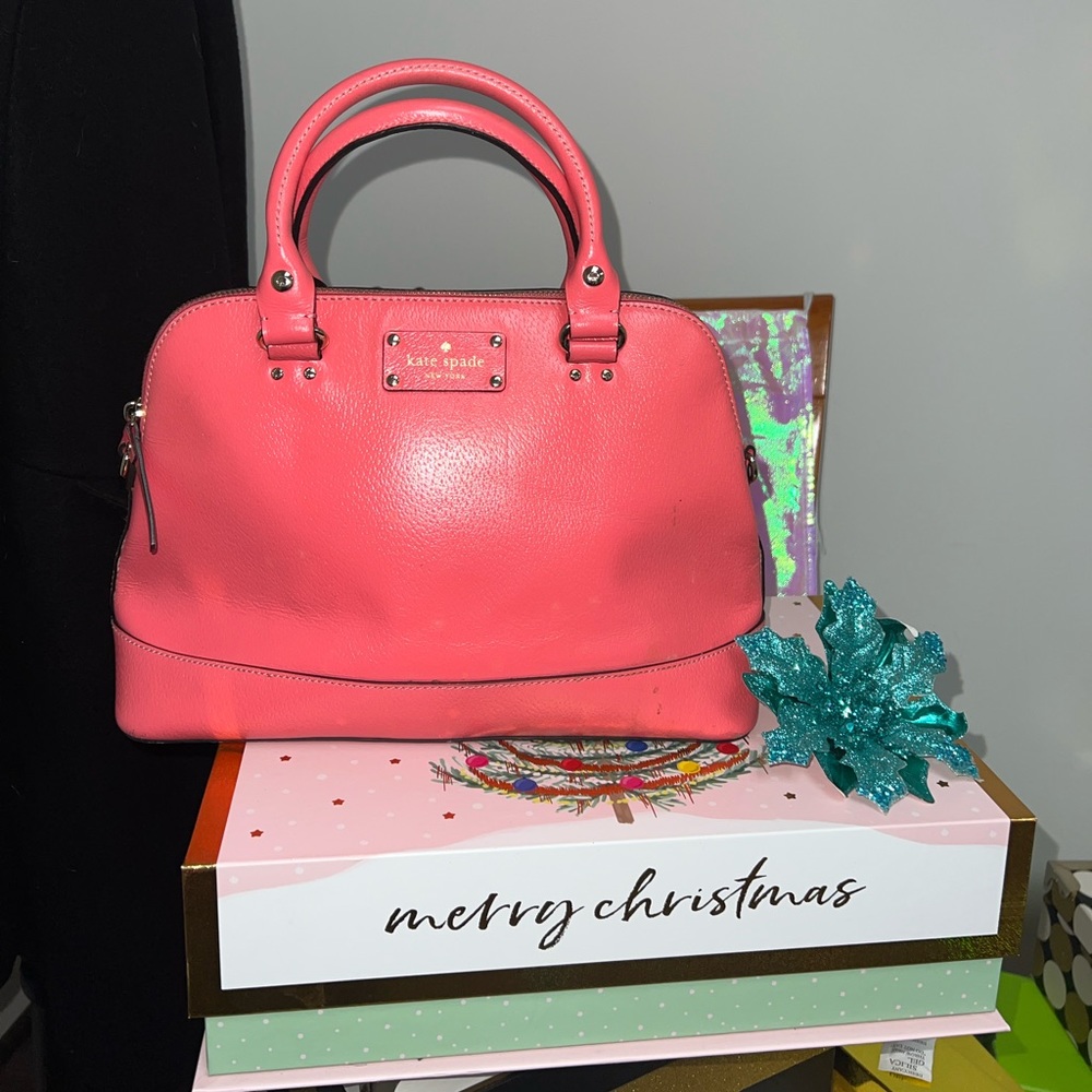 Kate Spade New York bag women’s handbag purse, pink, Christmas Gift with…